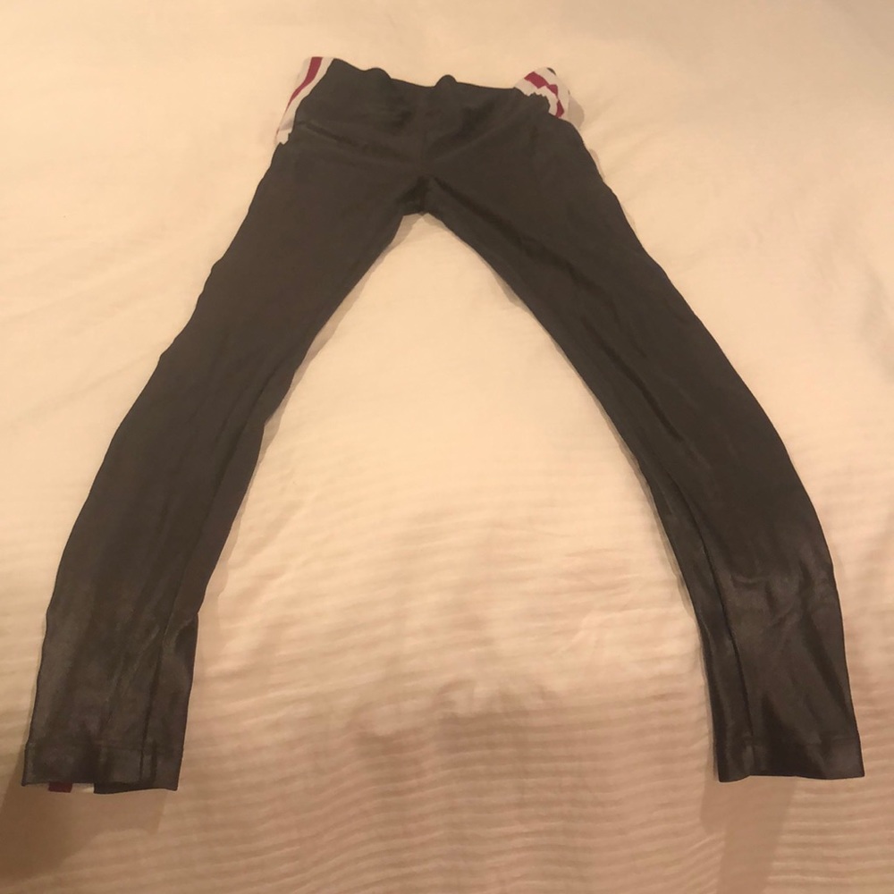 Metallic koral size s leggings